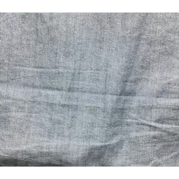 FOREVER 21 Women's Small Silver Tone Studded Chambray Pockets - Picture 7 of 9